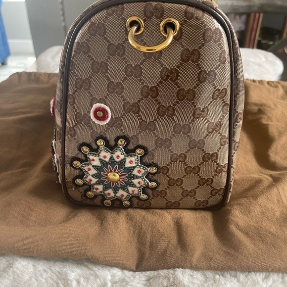 GUCCI VINTAGE Babouska limited edition Gucci Bag is made from signatureGG - Picture 6 of 11